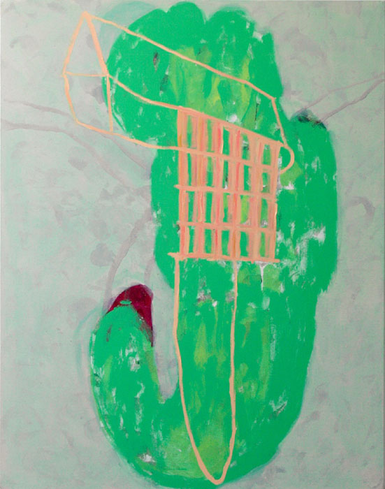 146x114cm - huile et acryl - 1999